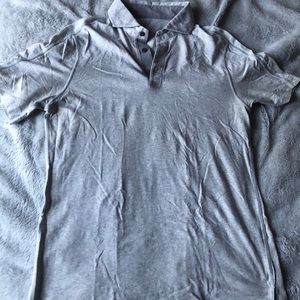 Lululemon Light Grey Polo size M